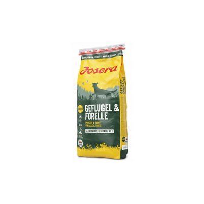 Сухий беззерновий корм з птицею і фореллю для дорослих собак Josera Adult Gefl&uuml;gel & Forelle 15 кг 2008512 фото