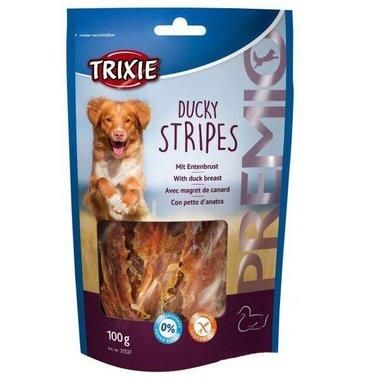 Ласощі для собак Trixie Premio Ducky Stripes з качкою 100 г 1003185 фото