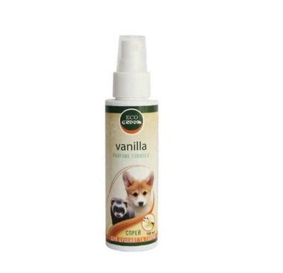 Спрей-парфум для собак ECO Groom з запахом ванілі, 100 мл. 2006600 фото