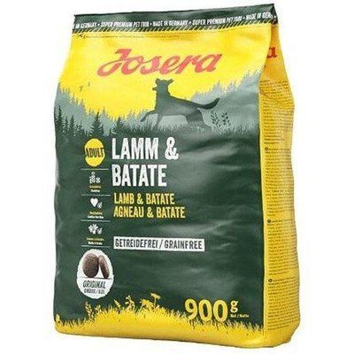 Сухий корм для дорослих та активних собак Josera Adult Lamm & Batate з ягнятком та бататом, 900 г. 2007764 фото