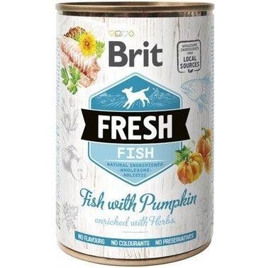 Влажный корм Brit Fresh Fish/Pumpkin для собак 400 г 2006552 фото