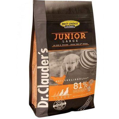 Сухой корм для больших и гигантских пород щенков Dr.Clauder s Best Choice Junior Large 0.35 кг. 2003082 фото