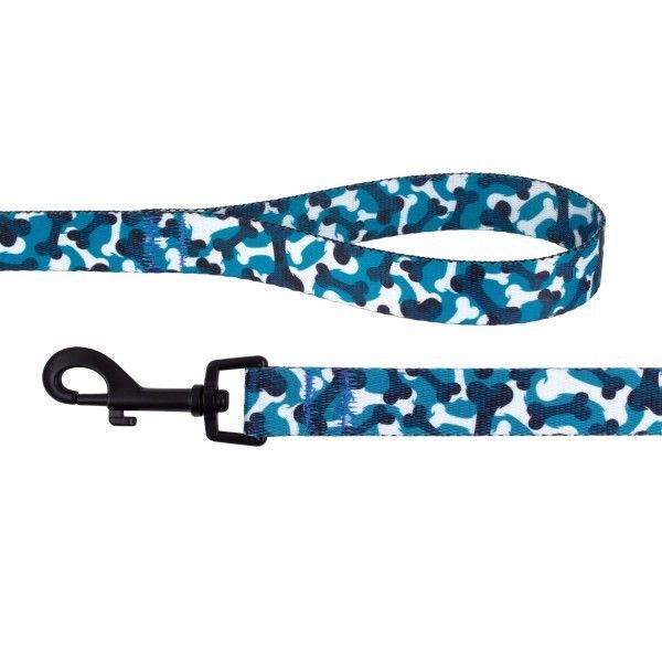 Поводок для собак Bronzedog Urban Camo нейлоновий M 152х2 2000798 фото