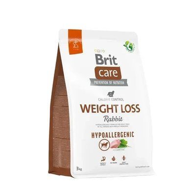 Сухой корм для собак с лишним весом Brit Care Dog Hypoallergenic Weight Loss| (кролик) 3 кг 2015350 фото