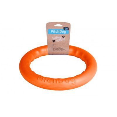 Кольцо для собак Collar PitchDog для апортировки 20 см. Оранжевый 2007561 фото
