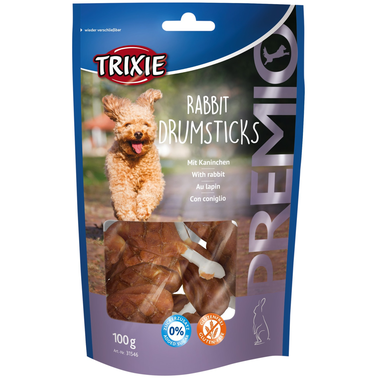 Ласощі для собак Trixie Premio Rabbit Drumsticks з кроликом 100 г 2001713 фото