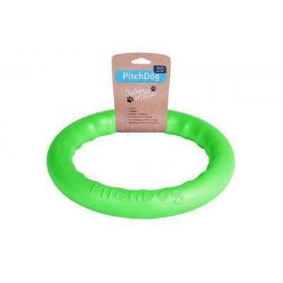 Кольцо для собак Collar PitchDog для апортировки 20 см. салатовый 1008656 фото