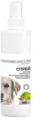 Спрей натуральний Unicum Organic від бліх і кліщів для собак 100 мл 2005925 фото
