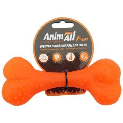 Іграшка AnimAll Fun кістка, помаранчева, 15 см 2008177 фото