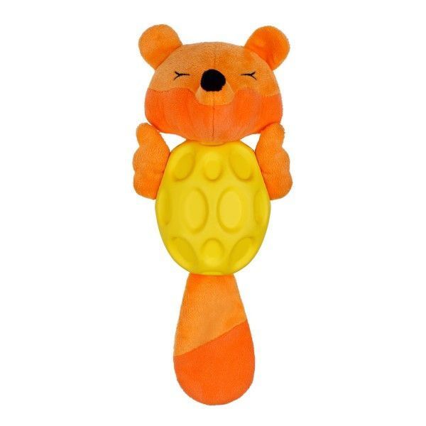Іграшка для Собак BronzeDog Jumble М'яка Звукова Лиса 27 см Помаранчева 2005134 фото