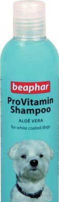 Провітамін шампунь Beaphar Provitamin Shampoo White / Blue для собак світлого забарвлення 250 мл 1002103 фото