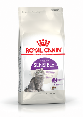 Сухий корм для кішок Royal Canin Sensible старше 1 року з чутливим травленням 4 кг. 1001488 фото