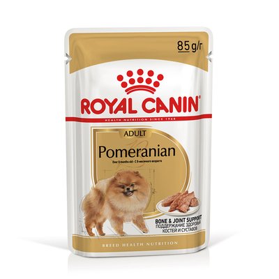 Влажный корм Royal Canin Pomeranian Adult паштет, для померанского шпица, 85 г 2007985 фото