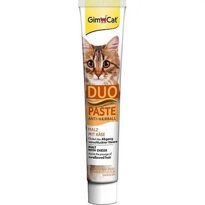 Паста для кошек GimCat Duo Paste Anti-Hairball с сыром 50 г 2017643 фото
