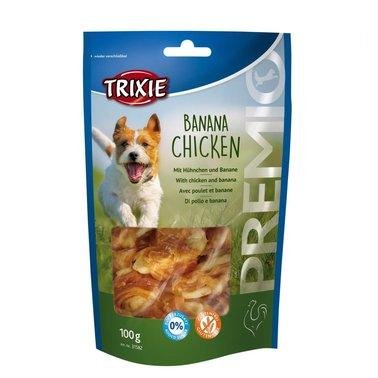 Ласощі для собак Trixie Premio Banana Chicken з бананом та куркою 100 г 1001215 фото