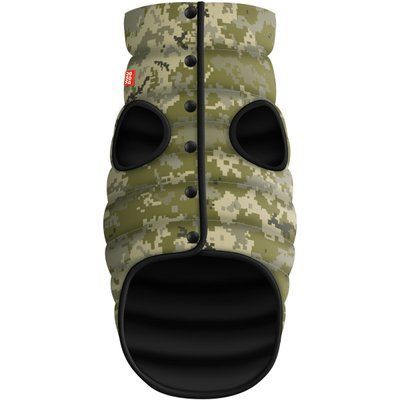 Курточка для собак WAUDOG Clothes, рисунок "Милитари", S35 2018334 фото