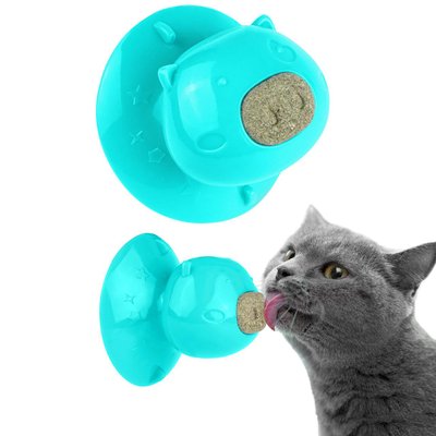 Іграшка для котів Bronzedog PetFun Свинка з котячою м'ятою на присосці 7х8 см. 2010500 фото